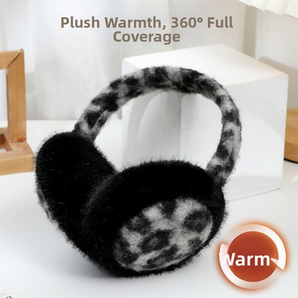 Earmuffs Foldable - Paraorecchie Pieghevoli in Peluche alla Moda,