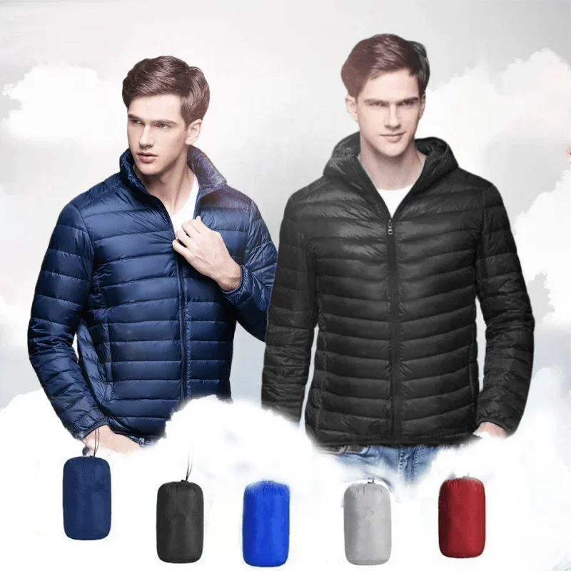 Down Jacket Packable - UETEEY 2024 Autunno Inverno Piumino d'anatra