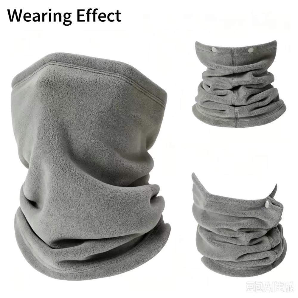 Neck Gaiter Fleece - Scaldacollo in pile antivento, maschera termica