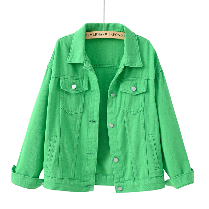 Down Jacket Packable - Cappotto di jeans da donna corto