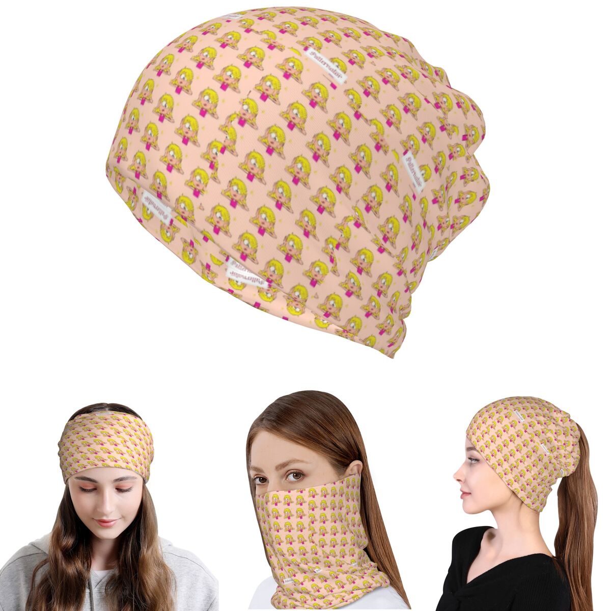 Lizzie Mcguire Cartoon Bandana - Knit Beanie Hat Warm recensione e prezzo