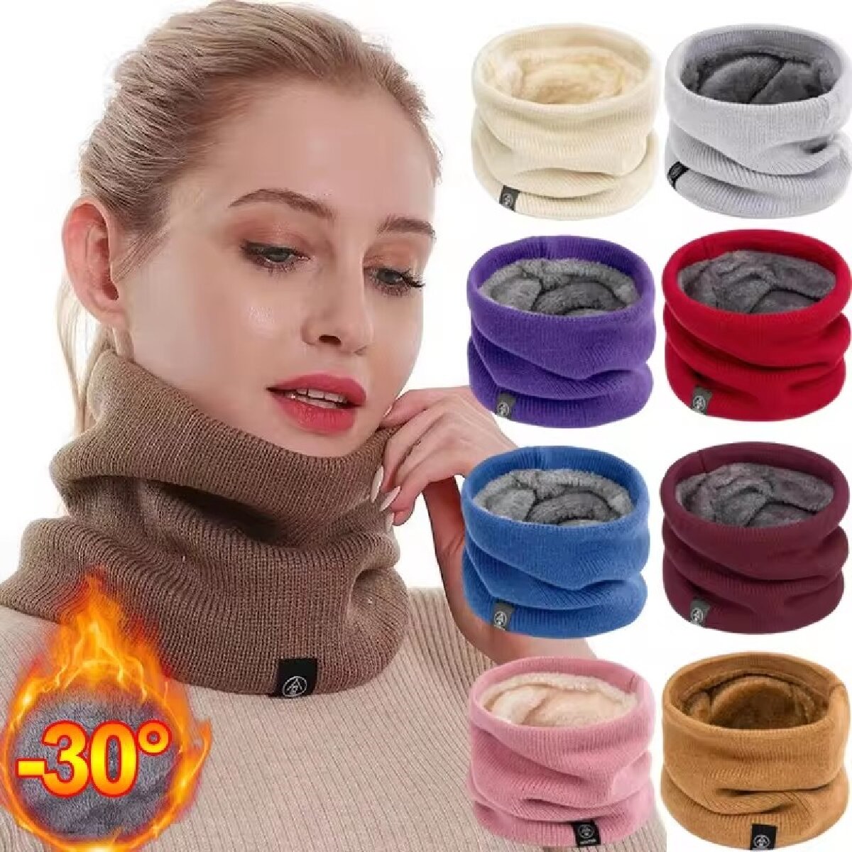 Solido inverno peluche silenzi - Neck Gaiter Fleece recensione e prezzo