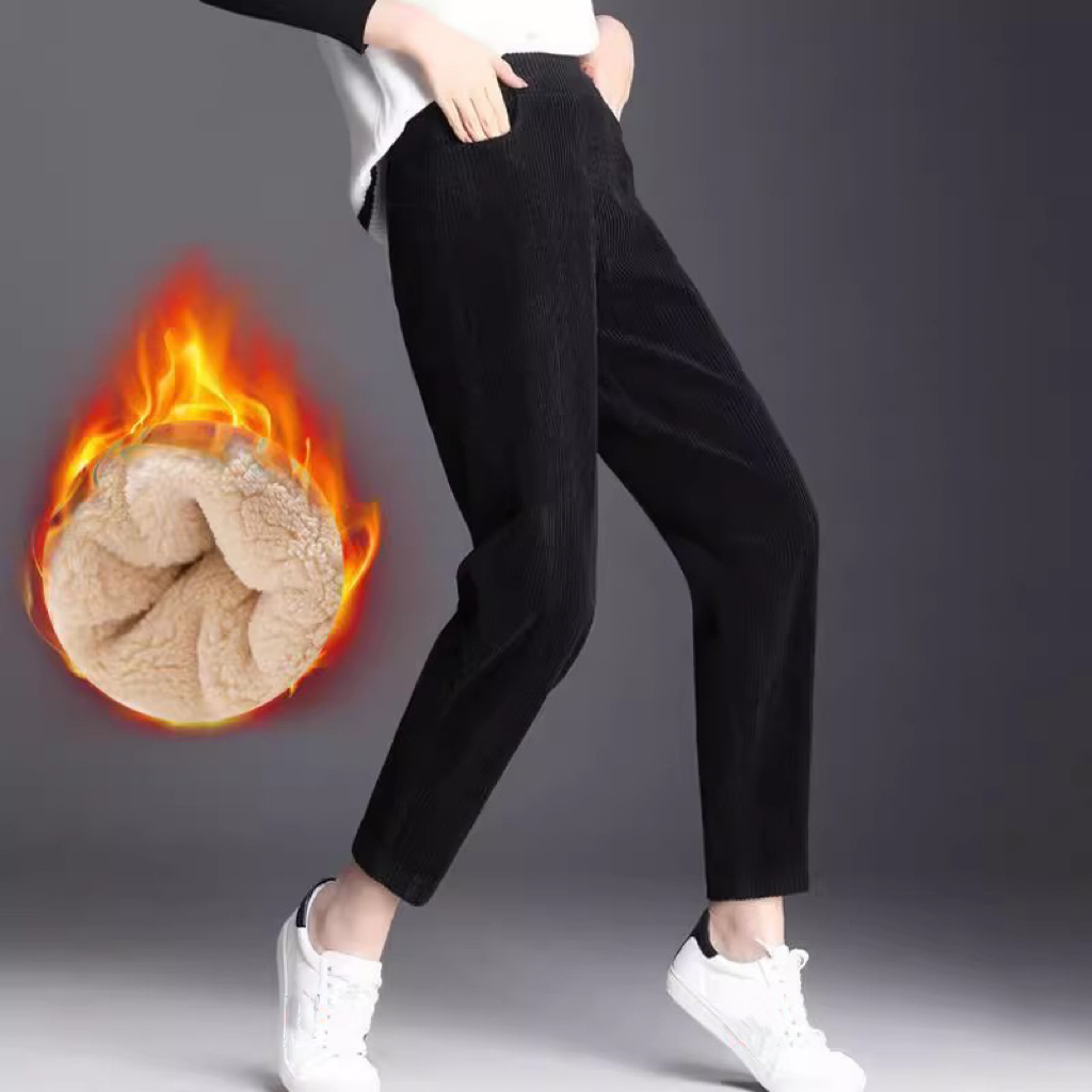 1 pz donna autunno inverno pel - Corduroy Pant Warm recensione e prezzo